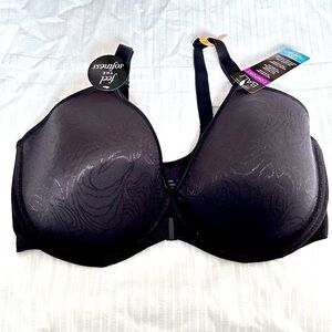 BRA 40DD Bali Black 3P66 Underwire Front closure Fully Adjustable 3443 AF